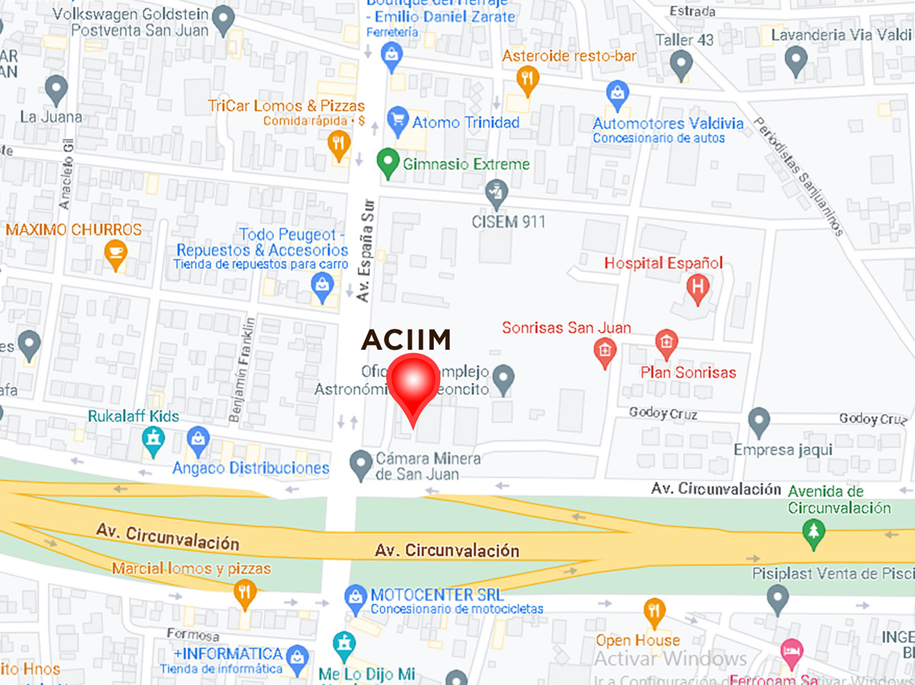 Localizador ACIIM
